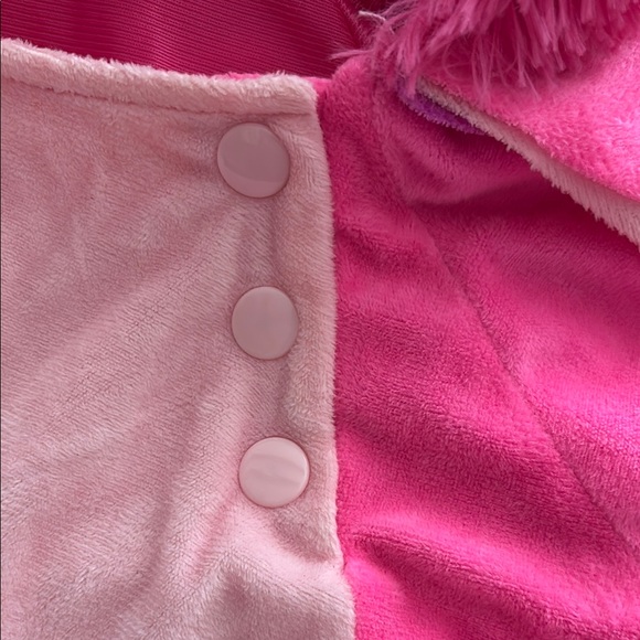 Flamingo Bundle Pink Baby Costume and Matching Poncho for Mommy - Picture 5 of 10